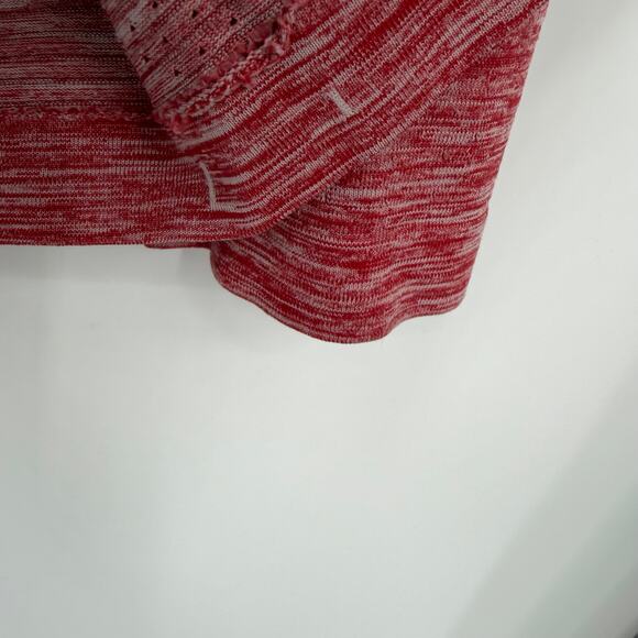 Lululemon Top Mens Large Metal Vent Tech Long Sleeve Red Workout Active Running - Picture 2 of 9